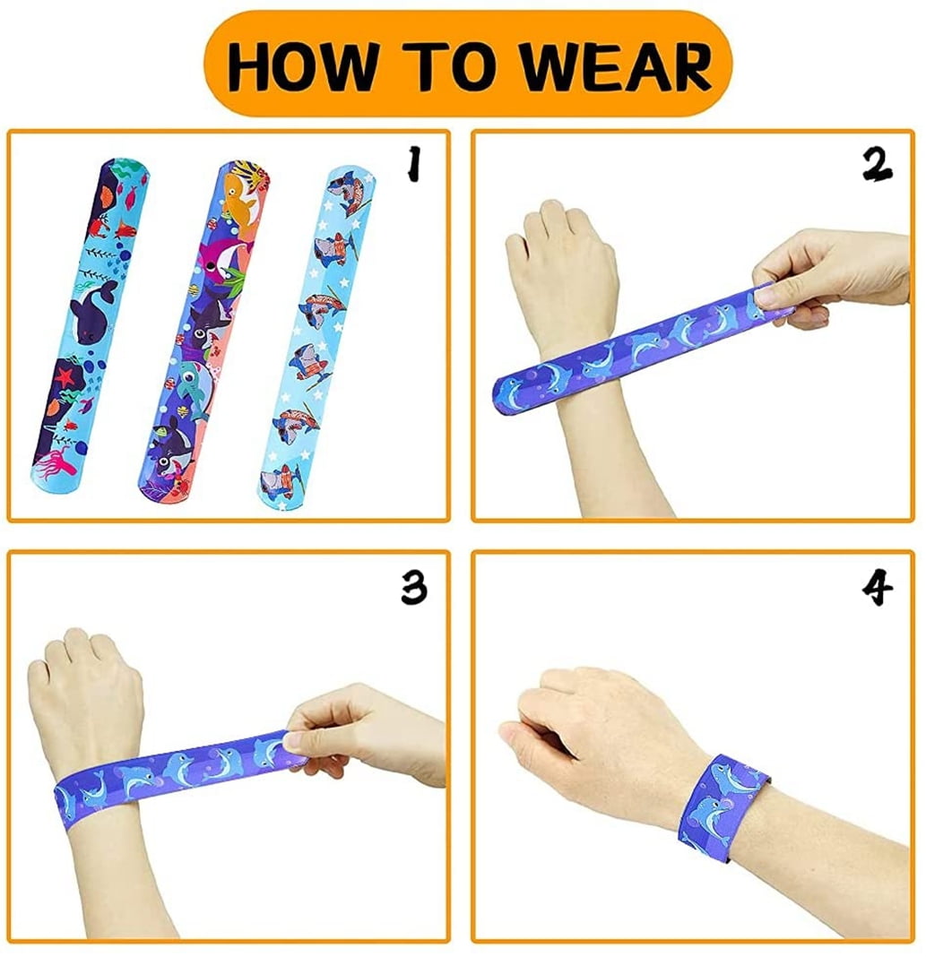 Funpa Bracelet Gifts Animal Design Patterns Hearts Printed Wrist Strap Slap  Bands Party Favors5272132 From C6kd, $43.57 | DHgate.Com